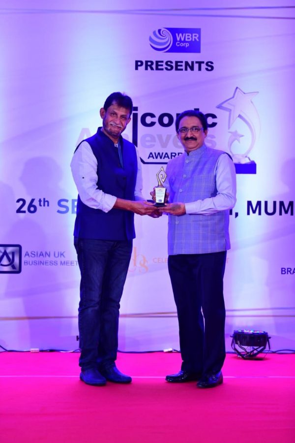 Dr. Sanjay B. Chordiya conferred with Best Educationist Iconic Award-2021